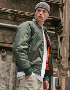 B-BY157-Collar Bomber Jacket 2